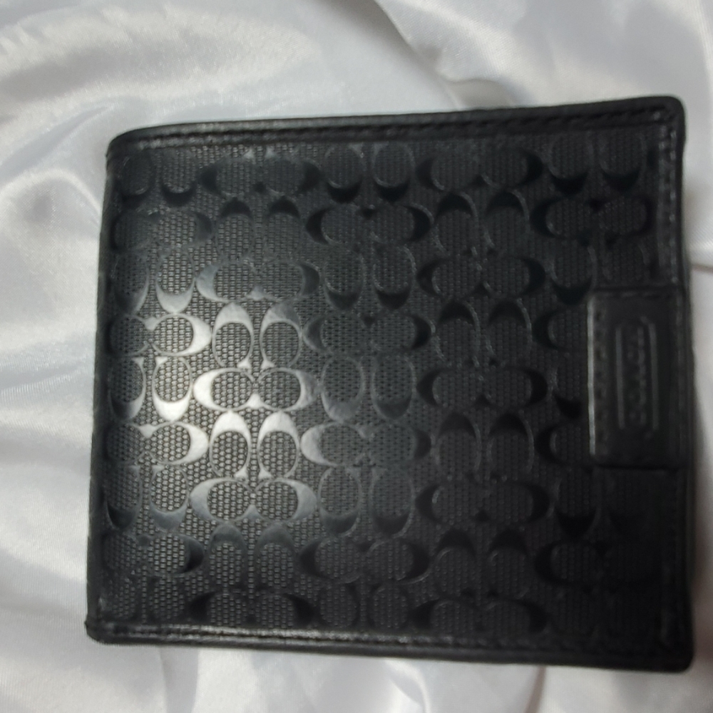 Men's Coach Wallet Black Great Condition.